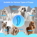 MAEELOU Small Dog Brush- Grooming Tool for Teddy, Yorkies, Maltese, Shih Tzu, Chihuahua - Puppy Hair Brush (Blue)