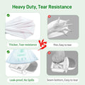 Drawstring Litter Box Liners Compatible with Robot, Heavy Duty Self-Cleaning Litter Boxes Waste Drawer Liners Replacement Bags (100pcs)