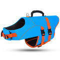 ASENKU Dog Life Jacket for Swimming & Boating, High Buoyancy Dog Life Vest with Rescue Handle, Reflective & Adjustable Fit for Small to Large Dogs (Blue, L)