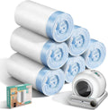 80 Count Waste Bags for Self-Cleaning Cat Litter Box, Cat Litter Box Liners