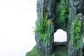 FEDOUR Aquarium Mountain View Stone Ornament Tree Rock Cave Landscape, Large Aquarium Ornament Rock Artificial Fish Tank