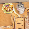 Small Ceramic Pet Hamster Bowl, Easy to Clean Anti Flipping Hamsters Food and Water Bowl, Small Animal Bowls for Dwarf H