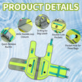 Dog Life Jacket, Good Visibility Pet Swimming Vest for Boating XL