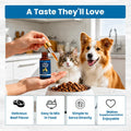 Premium Liquid Collagen & Probiotics for Dogs and Cats - Prebiotics, Biotin, MSM, Vitamin C & Hyaluronic Acid - Support 