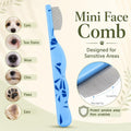 2 Pack Pet Eye Face Comb and Cat Shedding Brush for Dogs Cats