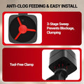 AQUASMITH Mini Automatic Fish Feeder for Aquarium, 30 mL Small Auto Fish Feeder for for Small Tank, Ideal for 1/2/5/10 G