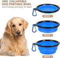 TIOVERY Dog Food Storage Container, 5-7 Lbs Airtight Pet Food Container, Cat Food Container Dispenser with Portable Handle, Pouring Spout and 4 Seal Buckles for Dogs Cats 2 Pack Blue