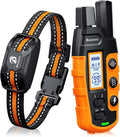 Bousnic Dog Shock Collar - 3300Ft Dog Training Collar with Remote for 5-120lbs Small Medium Large Dogs Rechargeable Wate