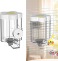 8.4 Oz No Mess Bird Water Feeder, Auto Parrot Cage Water Dispenser