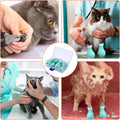 Gosknor 4 Pcs Silicone Cat Feet Claw Covers, Anti-Scratch Cat Nail Shoes