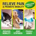 Glucosamine Chondroitin for Dogs - Hip Joint Supplement, Hemp Calming Chews