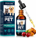 Dog & Cat Multivitamin, 15 in 1 Cat Vitamins with Glucosamine Cranberry, Pet Vitamins and Supplements Helps for Joints, Coat Shining, Immune System, Dog Liquid Multivitamin Promotes Appetite(60ml)