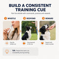 2 Pack Dog Whistle, Adjustable Dog Whistle to Stop Barking