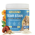 Tear Stain Remover for Dogs & Cats - Pet Tear Stain Supplement - Daily Support for Overall Eye Health - with Lutein, Zinc, Lactoferrin, Vitamins - Chicken Flavor Powder, for All Breeds