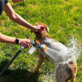 8-in-1 Dog Washing Hose Attachment with Soap Dispenser for Pets