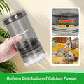 REPTI ZOO Reptile Cricket Keeper & Mixer Combo Kit, Reptile Cricket Calcium Powder Feeder, Feeding Dispenser Shaker for 
