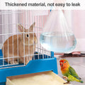 29x19 Inches Disposable Bird Cage Liner Bags, 0.6 Mil 50 Pack Plastic Leak-Proof with Cage Cleaning Brush, for Parrots, Rabbits, Guinea Pigs