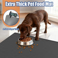 48"x32"(120cmx80cm) Extra Large Pet Food Mat, 1.5MM Super Thick Silicone Dog Mats for Food and Water, XXXL Nonslip Pet F