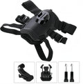 Dog Harness for Gopro, with 2 Mounting Base,Soft Adjustable for Small Medium and Large Dogs for Gopro 12 11 10 9 8 7 6 5