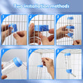 PStarD Moon Small Animals Water Bottle - Bunny, Hamster, Guinea Pig, Rabbit, Chinchilla, Gerbil, Groundhog, Squirrel (2.