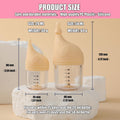 Kitten Bottle Feeding Kit for Nursing, Milk Bottles for Feeding Newborn Puppies,Anti-chocking Design with 3pcs Replaceab