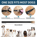 Flea and Tick Collar for Dogs 4 Pack, 32 Months Prevention, Waterproof, Adjustable for Small Medium Large Dogs Puppies (Black)