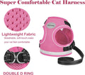 Cat Harness and Leash Set, Escape Proof Soft Vest with Reflective Strap