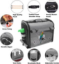 SUERTREE Bird Carrier Bag with Stand, Lightweight Backpack for Parrot, Portable Cockatiel Travel Cage with Accessories, Pet Transparent Breathable Carrier