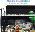 hygger 1050 GPH Aquarium Wave Maker Pump with Strong Magnetic Suction Base, Ultra-quiet 360 Degree Rotating Submersible 