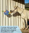 Hay Ball Stall Toy for Horses, Goats & Sheep