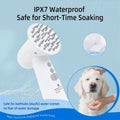 Electric Rotating Massage Dog Shampoo Spray Dispenser with Foam Brush [2026 Upgraded Version] Dual-core Electric pet Bat