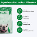 Air-Dried Dog Food for French Bulldogs - 2lb - Salmon, Superfoods, Probiotics - Hypoallergenic & Grain-Free