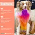 OPAWZ Semi-Permanent Dog Hair Dye, Food-Grade Pigment Dog Dye, Non-Toxic Pet Hair Dye for Dogs, Cats and All Pets Can be