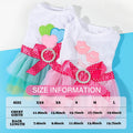 2 Pack Dog Clothes for Small Dogs Girls Cute Princess Puppy Dresses Tutu Pet Dress Outfit Female Dog Dresses Chihuahua Yorkie (XX-Small)