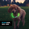 Nite Ize NiteHowl Rechargeable LED Safety Necklace - Dog Light for Dog-Walking Gear - Weather-Resistant Design - 5 Hours