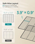 SONGMICS Pet Playpen, Small Animal Cage
