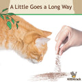 KittiKrack Organic Silvervine Catnip Powder Substitute for Cats & Kittens | All-Natural Wild Harvested Silvervine Powder