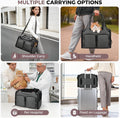 Dog Cat Carrier Airline Approved Collapsible Soft-Sided Pet Travel Bag