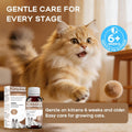 Tapeworm Dewormer for Cats and Kittens – Liquid Cat Dewormer for Tapeworms