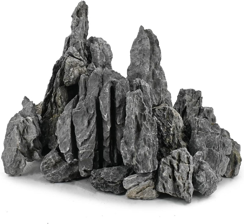 Aquarium Stones Seiryu Rock 11lb Natural Stone for Aquascaping,3-8 Inches