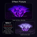 Glow-in-the-Dark Silicone Aquarium Flower (Purple, Sunflower)