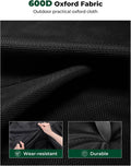 8x4ft Outdoor Dog Kennel Cover, 600D Waterproof Sunshade UV-Resistant