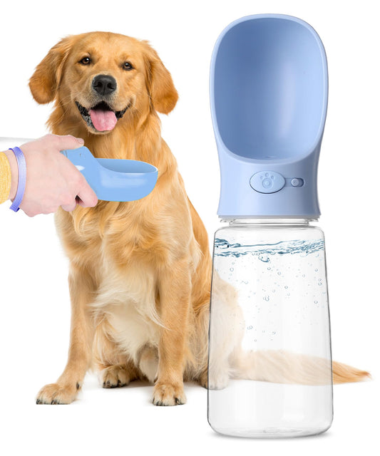 Mr. Pen- Portable Dog Water Bottle, 19 oz, Large, Leak Proof Puppy Water Dispenser with Drinking Feeder for Pets, Outdoor Walking, Hiking, Travel, Not Dishwasher Safe