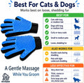 NVNAN Pet Hair Removal Glove for Dogs & Cats, 2-Pack