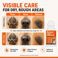PUAINTA Dog Paw Nose Balm Roll On Lick Safe Moisturizer Paw Protector