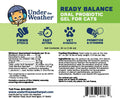 Under the Weather Pet | Ready Balance for Cats | Oral Probiotic and Prebiotic Gel | Maximum Strength Digestive Support | Beneficial Bacteria, Live Probiotics, Vitamins & Prebiotic Inulin