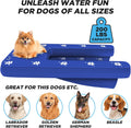 Inflatable Dock Platform, Lagre Dog Boat Ramp for Pool Floating Non-Slip