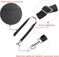 Premium Horse Blanket Sheet Leg Straps, Replacement Stretchy Belly Strap with Swivel Snaps and Sewn Loop End, Adjustable