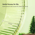 Super-Silent Hamster Exercise Wheel: Silent Spin Toys Hamster Running Wheels with Height Adjustable Stand for Hamsters G