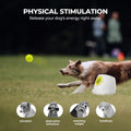 ALL FOR PAWS Automatic Dog Ball Launcher for Medium to Large Dogs, Interactive Tennis Ball Thrower, Rechargeable Dog Toy